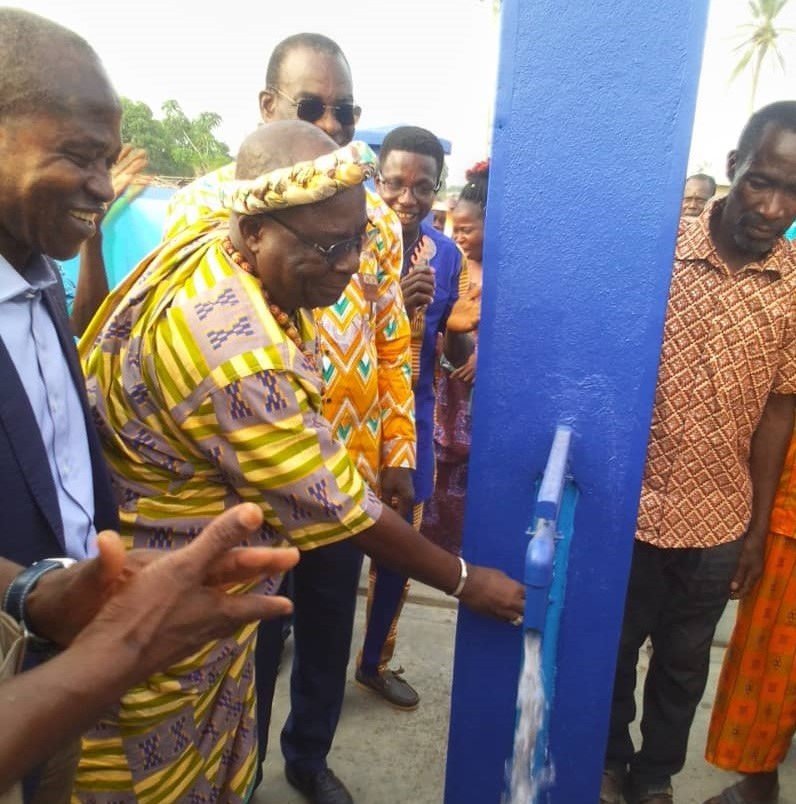 Cérémonie d'inauguration avec le président AFFI N'GUESSAN le 15/03/22